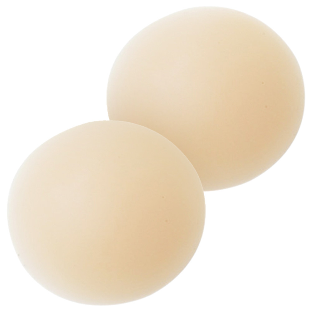 Nipple Cover Pasties - 1 คู่ แผ่นปิดจุกนมซิลิโคนนุ่ม มองไม่เห็น ใช้ซ้ำได้ แผ่นป้องกันจุกนมบาง