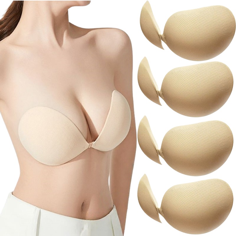 บราดันทรงแบบติดกาว ซิลิโคนเสริ - Strapless Bra Backless บทวิจารณ์และราคา